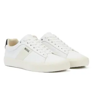 Boss Aiden Tennis Open Men's White Trainers GBP89.00