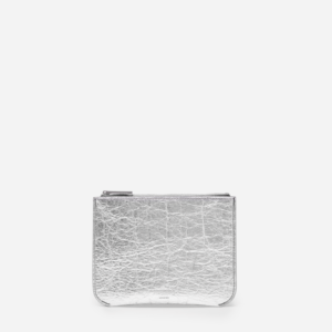 BEEN London Daley Silver Make-Up Pouch (Vegan) Sustainable GBP65.00