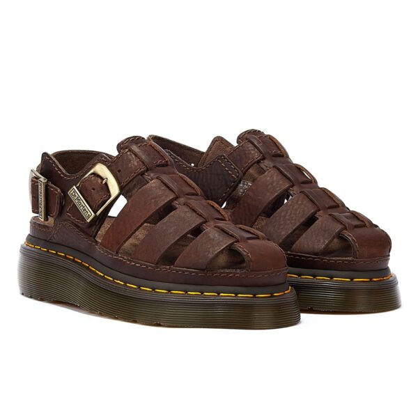 Dr. Martens Fisherman Grizzly Women's Dark Brown Sandals GBP129.00