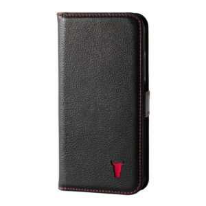 TORRO Galaxy S20 FE / S20 FE 5G Leather Case (with Stand Function) - Black with Red Detail GBP39.99