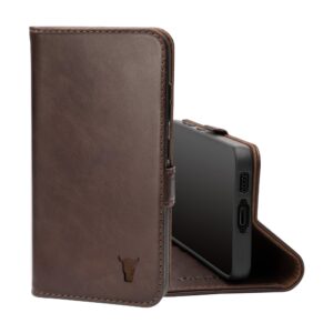 TORRO Galaxy S23 Leather Case (with Stand function) - Dark Brown GBP39.99
