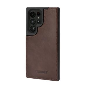 TORRO Galaxy S23 Ultra Leather Bumper Case - Dark Brown GBP34.99