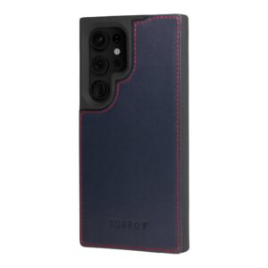 TORRO Galaxy S24 Ultra Leather Bumper Case - Navy Blue GBP29.99