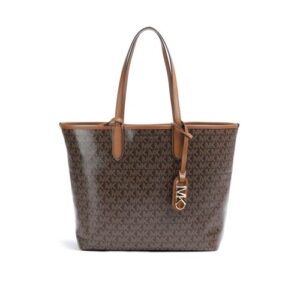 Michael Kors Womens Brown Acorn Large East-West Reversible Tote Bag GBP235