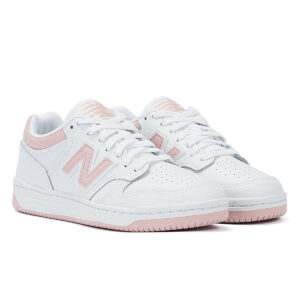 New Balance 480 White/Pink Trainers GBP65.00