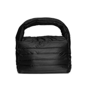 Rains Unisex Black Bator Puffer Tote Bag GBP70