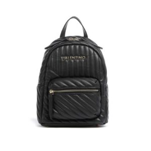 Valentino Womens Black Laax Re Branded Backpack GBP109