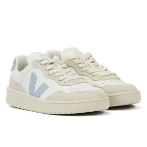 Veja V-90 Women's Extra White/Steel Trainers GBP150.00