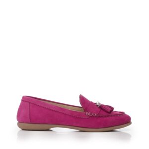 Moda In Pelle Estina Pink Nubuck 37 Size: EU 37 / UK 4 Women's Flat Shoes