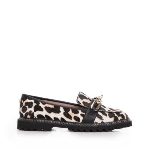 Moda In Pelle Furla Leopard Suede 38 Size: EU 38 / UK 5 Women's Flat Shoes