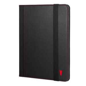 TORRO iPad Pro 12.9" Leather Case (6th 5th & 4th Gen) - Black with Red Detail GBP69.99