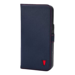 TORRO iPhone 14 Pro Max Leather Folio Case (MagSafe Charging) - Navy Blue GBP39.99