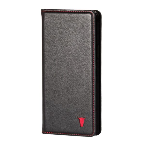 TORRO iPhone 6 / 6S Leather Case (with Stand function) - Black with Red Detail GBP39.99