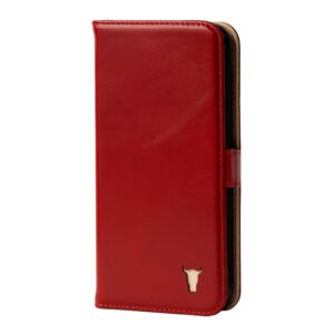 TORRO iPhone X / iPhone XS Leather Case (with Stand function) - Red GBP39.99