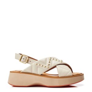 Moda In Pelle Studley White Leather 41 Size: EU 41 / UK 8 Women's Flat Shoes
