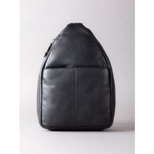 Langdale Leather Backpack in Black