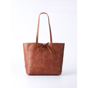 Patterdale Leather Tote Bag in Brown