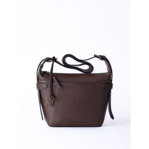 Newby Leather Cross Body Bag in Chocolate