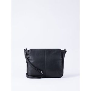 Ambleside Leather Cross Body Bag in Black