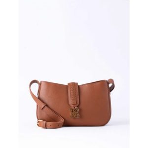 Dalston Leather Cross Body Bag in Tan