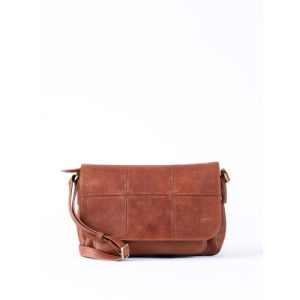Patterdale Leather Cross Body Bag in Brown