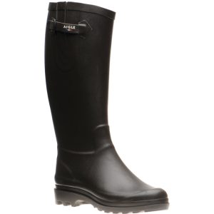 Aigle Aiglentine 2 ladies rubber-soled boots in brown