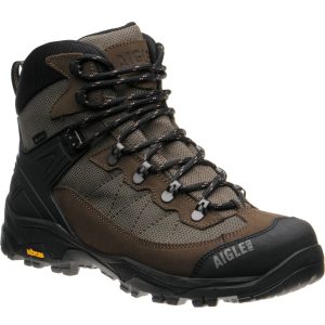 Aigle Sonricker GTX mens rubber-soled boots in taupe