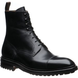 Carlos Santos 8866 mens rubber-soled boots in black shadow