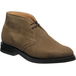 Church Ryder III Lightweight mens rubber-soled Chukka boots in mud suede