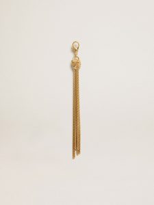 Golden Goose - Bag Chain In Gold-colored Brass, Woman, Size: U