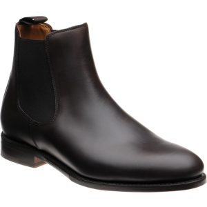 Herring Coltham II mens Chelsea boots in brown waxy