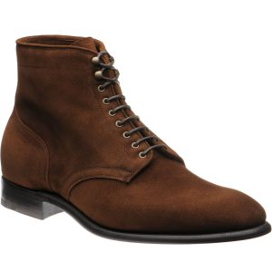 Herring Ferny mens boots in snuff suede