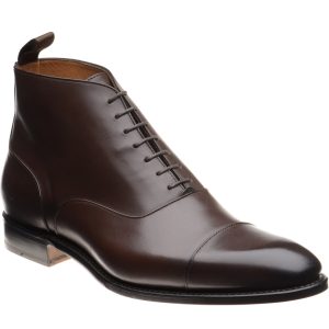 Herring Flynn mens boots in dark brown calf