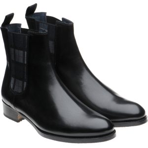 Herring Gina ladies hybrid-soled boots in black calf