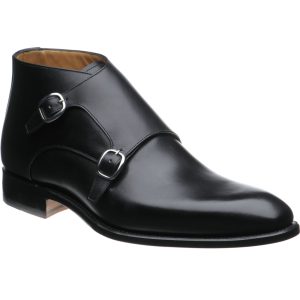 Herring Orwell mens boots in black calf