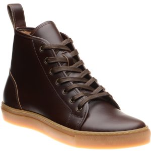 Herring Smugs mens rubber-soled boots in dark brown