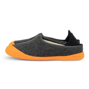 mahabis curve in larvik dark grey x hekla orange - / hekla orange