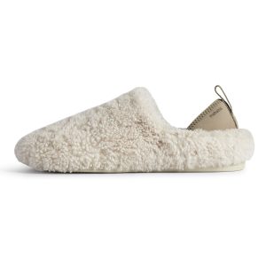 mahabis meribel in natural shearling -
