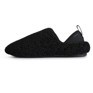 mahabis meribel in black shearling -