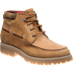 Sperry AO Lug mens rubber-soled Chukka boots in tan
