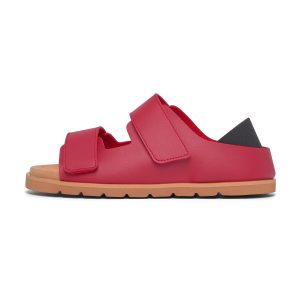 Tova Sandals in Ruby -