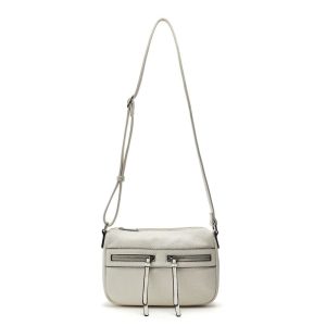 Moda In Pelle Alex Bag Off White Porvair