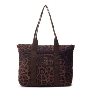 Moda In Pelle Alexia Bag Leopard Textile