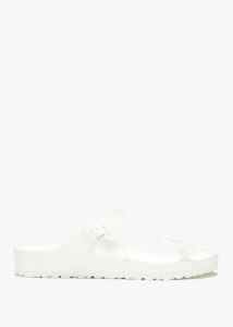 BIRKENSTOCK Gizeh EVA White Toe Post Sandals 