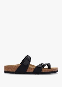 BIRKENSTOCK Women's Mayari Birko-Flor Black Sandals 