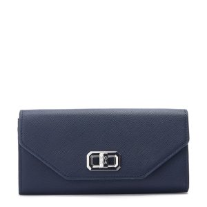 Moda In Pelle Boston Bag Navy Porvair
