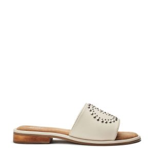 Moda In Pelle Ferula Off White Leather