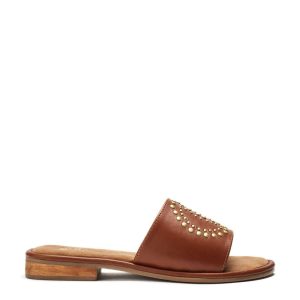 Moda In Pelle Ferula Tan Leather