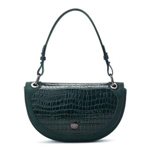Moda In Pelle Fillipa Bag Green Porvair