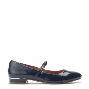 Moda In Pelle Florentin Navy Patent Leather